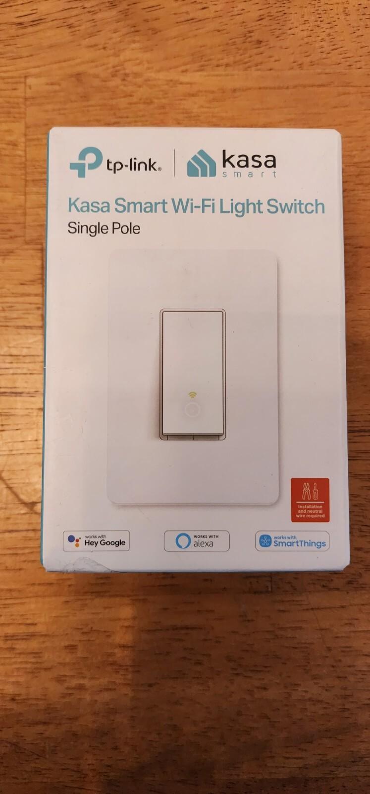 Kasa Smart Motion Sensor Switch, Single Pole, Neutral Wire, Wi-Fi Light, Alexa/Google Assistant, UL Certified (2 Pack)