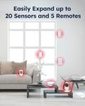 Smart DIY Home Security Alarm System, WiFi-enabled, 15-Piece