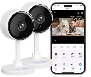Indoor Security Camera with Night Vision and Alexa Integration