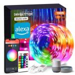 Smart WiFi Led Strip Lights, Alexa & Google Compatible
