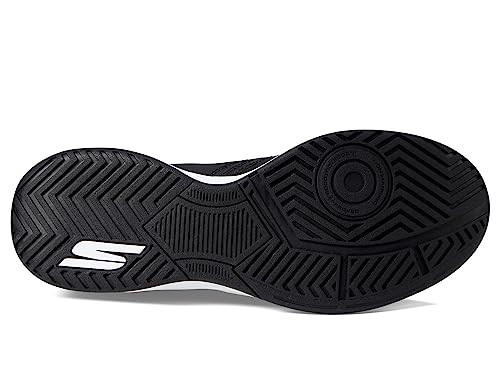 Skechers Viper Court Smash Pickleball Shoes Black/White, 10