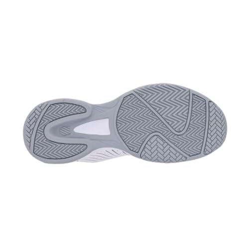 K-Swiss Court Express Pickleball Shoes, White/Highrise/Black, 9.5M