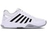 K-Swiss Court Express Pickleball Shoes, White/Highrise/Black, 9.5M