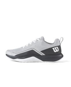 Wilson Rush Pro Lite Men's Tennis Shoe, Pearl Blue/Ebony/White, Size 10