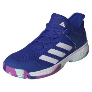 Adidas Unisex-Kids Ubersonic 4, Lucid Blue/White/Purple Burst, 3