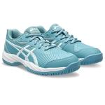ASICS Kid's Gel-Game 9 Grade School Tennis Shoes, 1, GRIS Blue/White