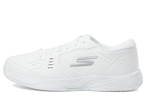 Skechers Viper Court Smash Pickleball Shoes, White, 7.5