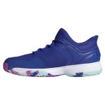 Adidas Unisex-Kids Ubersonic 4, Lucid Blue/White/Purple Burst, 3