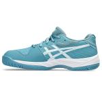 ASICS Kid's Gel-Game 9 Grade School Tennis Shoes, 1, GRIS Blue/White