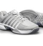 K-Swiss Women's Express Light Pickleball Shoe, Highrise/White, 8.5 M