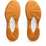 ASICS Women's Upcourt 6 Volleyball Shoes, 8.5, White/Pure Silver