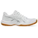 ASICS Women's Upcourt 6 Volleyball Shoes, 8.5, White/Pure Silver