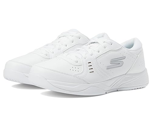 Skechers Viper Court Smash Pickleball Shoes, White, 7.5