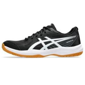 ASICS Men's Upcourt 6 Volleyball Shoes, 10, Black/White
