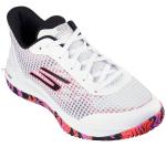 Skechers Men's Viper Court Pro Pickleball Sneaker, White/Pink, 13