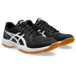 ASICS Men's Upcourt 6 Volleyball Shoes, 10, Black/White