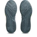 ASICS Men's Gel-Dedicate 8 Tennis Shoes, 9.5, White/IRONCLAD