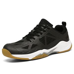 Ybberik Indoor Court Shoes for Tennis, Badminton, Table Tennis, Volleyball, Pickleball for Men and Women,Boys and Girls