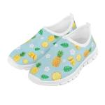 Ctsgobvahy Pineapple Toddler Boys Girls Sports Shoes, Kids Easy-to-Put-On Low-Top Shoes, Children's Lightweight Breathable Tennis Sneakers for Running, Pickleball, and Baseball