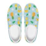 Ctsgobvahy Pineapple Toddler Boys Girls Sports Shoes, Kids Easy-to-Put-On Low-Top Shoes, Children's Lightweight Breathable Tennis Sneakers for Running, Pickleball, and Baseball