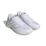 Adidas Mens Game Court 2 White/White/Matte Silver 10.5