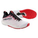 HEAD Motion Pro Men's Pickleball Shoe, White/Red, 10