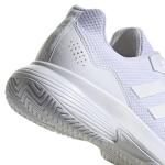 Adidas Mens Game Court 2 White/White/Matte Silver 10.5