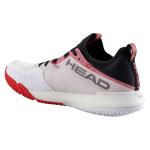 HEAD Motion Pro Men's Pickleball Shoe, White/Red, 10
