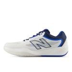 New Balance Men's FuelCell 996 V6 Tennis Shoe, White/Team Navy, 10 M