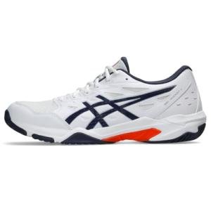 ASICS Men's Gel-Rocket 11 Indoor Sport Shoes, 11.5, White/Indigo Fog