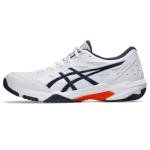ASICS Men's Gel-Rocket 11 Indoor Sport Shoes, 11.5, White/Indigo Fog