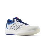 New Balance Men's FuelCell 996 V6 Tennis Shoe, White/Team Navy, 10 M
