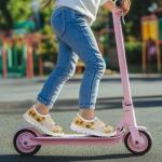 Ctsgobvahy Girl's Sports Shoes, Kids Easy-to-Put-On Low-Top Shoes, Children's Lightweight Breathable Tennis Shoes Suitable for Running, Pickleball, Tennis and Baseball,Axolotl and Sunflower