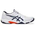 ASICS Men's Gel-Rocket 11 Indoor Sport Shoes, 11.5, White/Indigo Fog