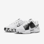 Nike Zoom Challenge Women's Pickleball Shoes (FQ4155-100, White/White-Black) Size 7