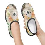 Ctsgobvahy Girl's Tennis Shoes, Cute Koala Kids Easy-to-Put-On Low-Top Shoes, Children's Lightweight Non-Slip Elastic Playing Shoes Suitable for Running, Pickleball, and Baseball
