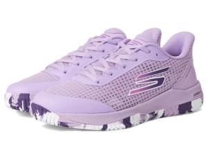 Skechers Women's Viper Court Pro Pickleball Sneaker, Lavender, 8