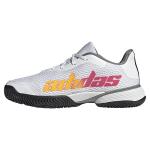 Adidas Unisex-Child Barricade White/Solar Gold/Lucid Fuchsia 5