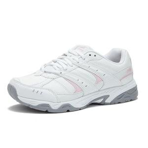 Avia Verge Womens Sneakers - Tennis, Court, Cross Training, or Pickleball Shoes for Women, 8 Medium, White with Light Pink