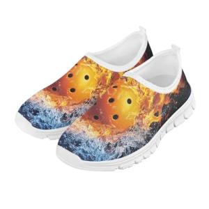 Qoiuvncy Unisex-Child Slip On Loafers Boys Girls Casual Walking Shoes Non Slip Pickleball Sneakers Breathable Outdoor Sports Athletic Sneakers Soccer Tennis Trainers for Players White Size 15