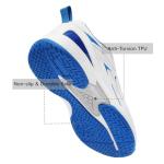 EADNLY Pickleball Shoes Men Tennis Shoes Extra Wide Non Slip Lightweight Breathable Sneakers All Court Athletic Racquet Sport Shoes Size8-13(Blue,45)