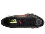 SKECHERS Women's Viper Court Pro 2.0Sneaker, Black Synthetic Textile Multi Trim, 11.5 US