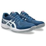 ASICS Men's Upcourt 6 Volleyball Shoes, 11, MAKO Blue/White