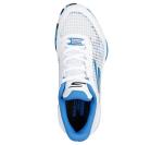 Skechers Women's Viper Court Pro Pickleball Sneaker, White/Blue, 8