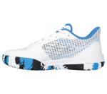 Skechers Women's Viper Court Pro Pickleball Sneaker, White/Blue, 8