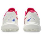 ASICS Kid's Gel-Game Grade School Tennis Shoes, 6, Cream/Bright Rose