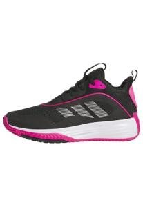 Adidas Men's Own The Game 3.0 Basketball, Black/Iron Metallic/Shock Pink, 12