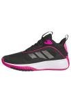 Adidas Men's Own The Game 3.0 Basketball, Black/Iron Metallic/Shock Pink, 12