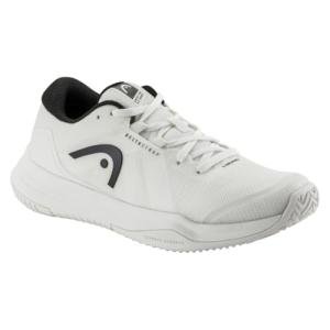 HEAD Sprint Pro 4.0 Junior Tennis Shoe, White/Black, 5.5