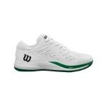 Wilson Rush Pro Ace Junior Tennis Shoe - White/Bosphorus, Size 6 US